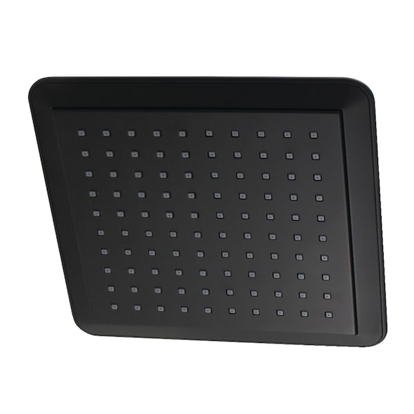 Showerscape K251A0 9-5/8-Inch Square Rainfall Shower Head, Matte Black K251A0 - main